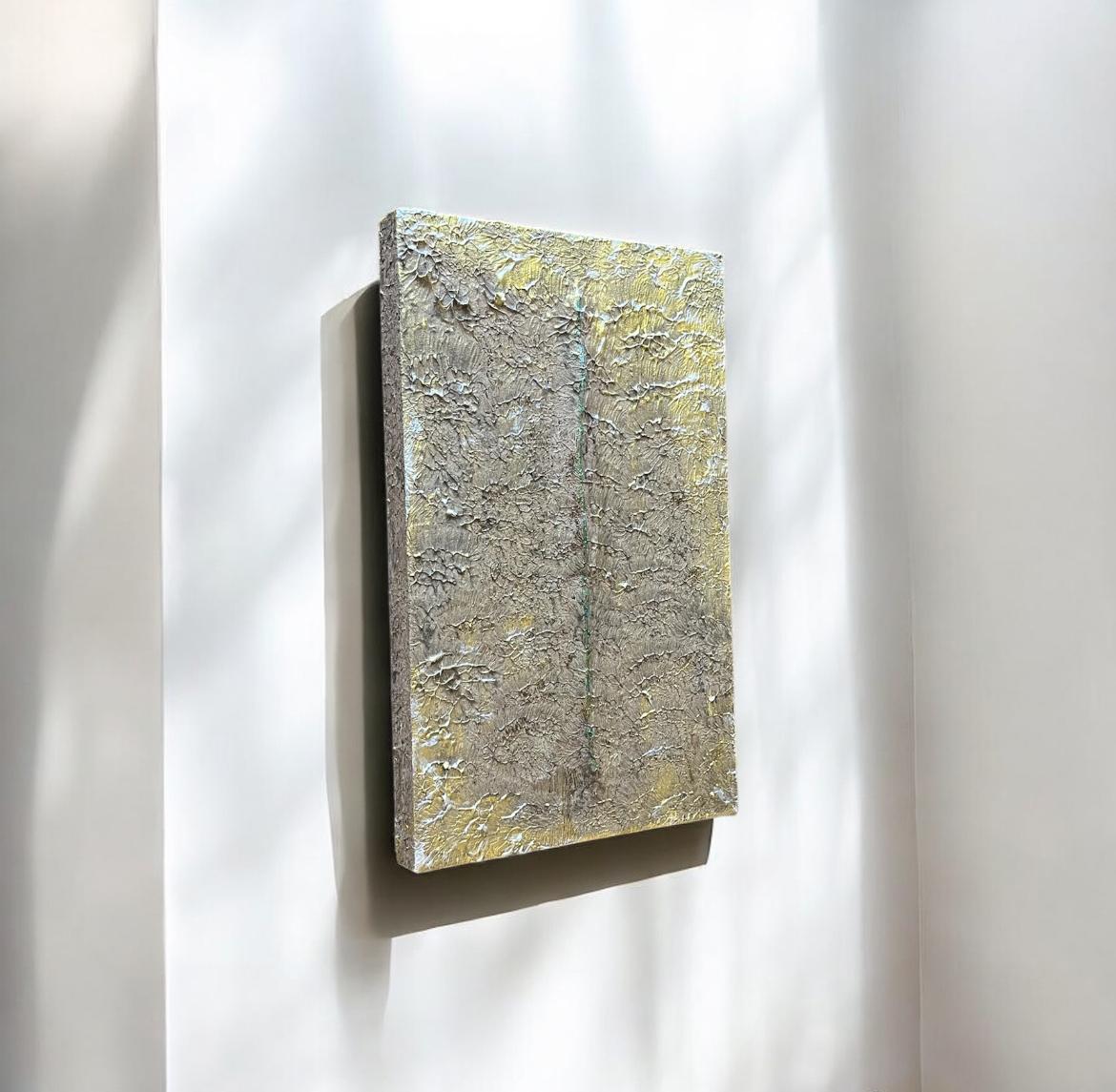 漆と樹脂のアートパネル/ vein 鉱脈　小さな作品　インテリア　リビング　エントランス　壁掛け | 5枚目