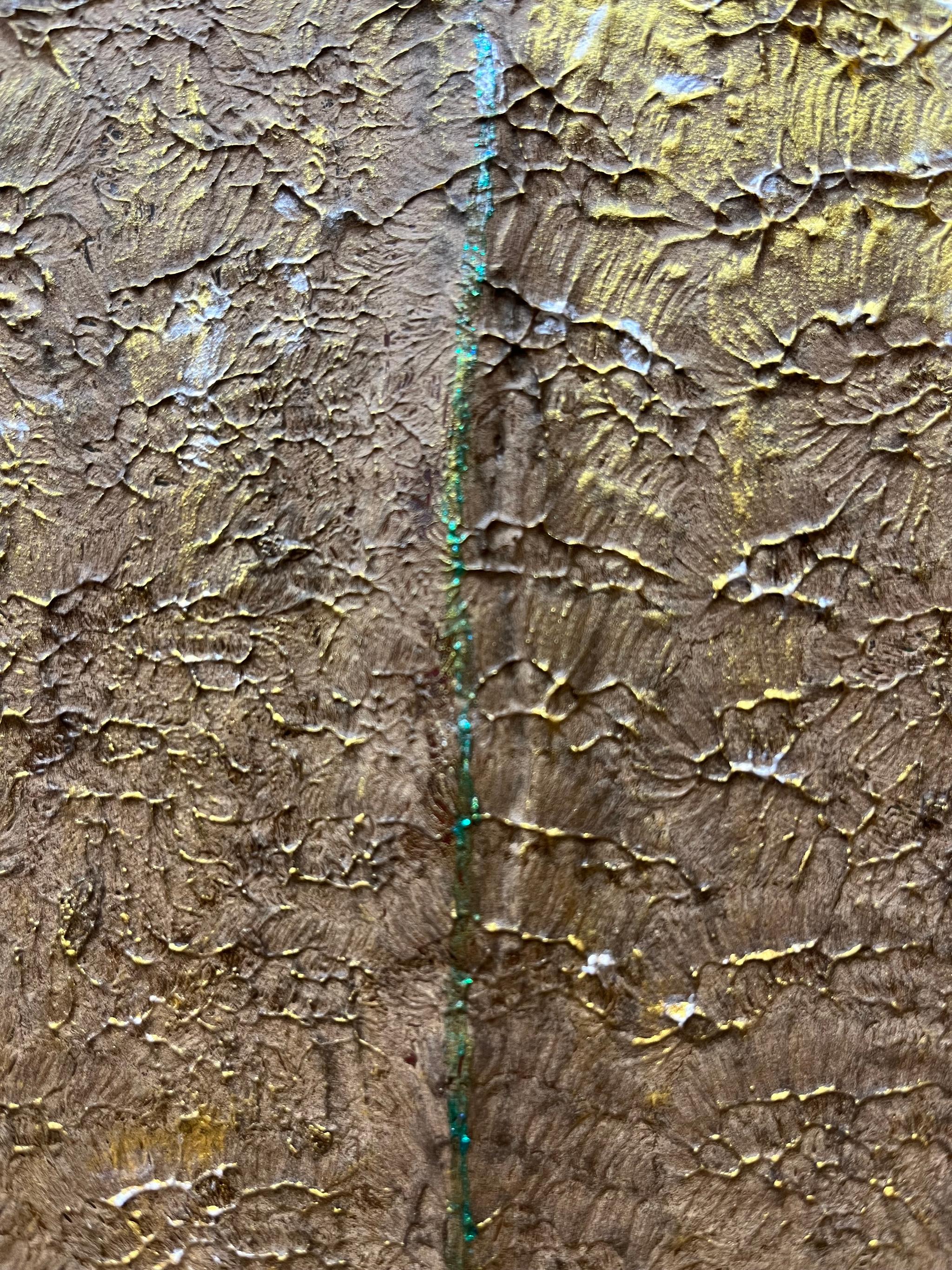 漆と樹脂のアートパネル/ vein 鉱脈　小さな作品　インテリア　リビング　エントランス　壁掛け | 6枚目