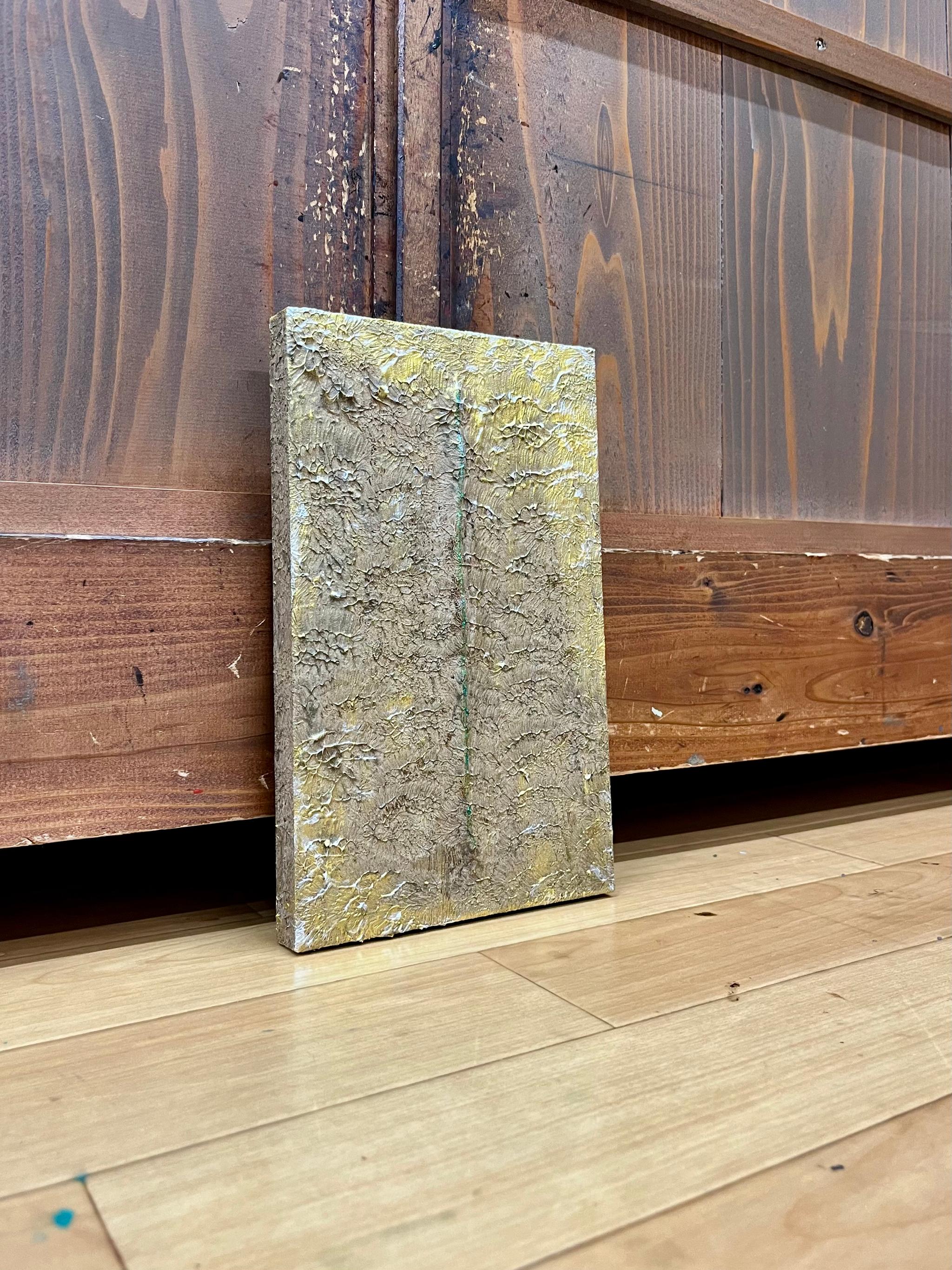 漆と樹脂のアートパネル/ vein 鉱脈　小さな作品　インテリア　リビング　エントランス　壁掛け | 8枚目