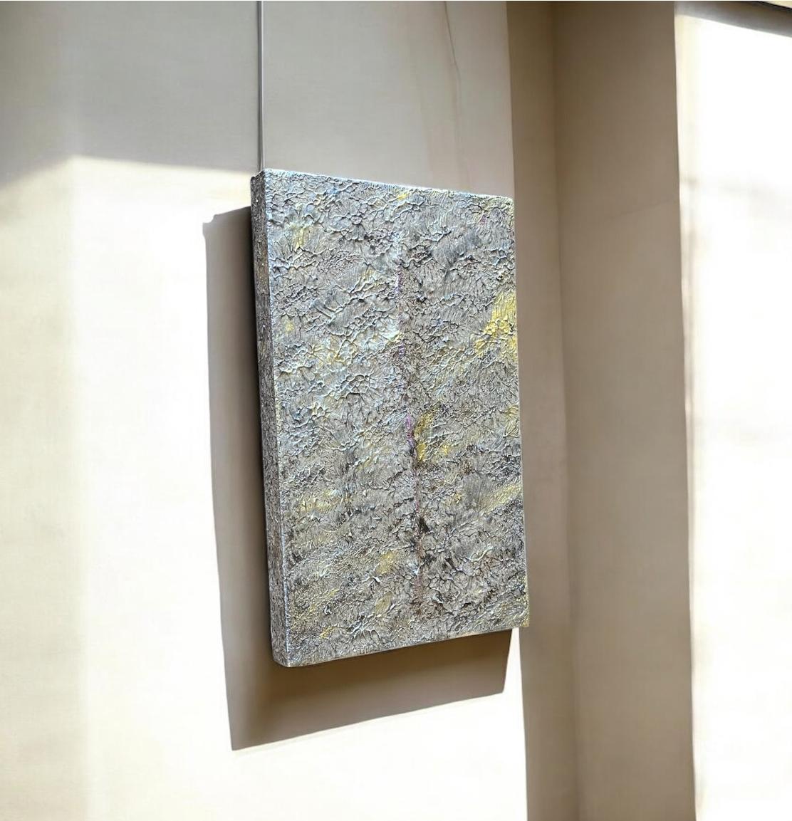 漆と樹脂のアートパネル/ vein 鉱脈　小さな作品　インテリア　リビング　エントランス　壁掛け | 5枚目