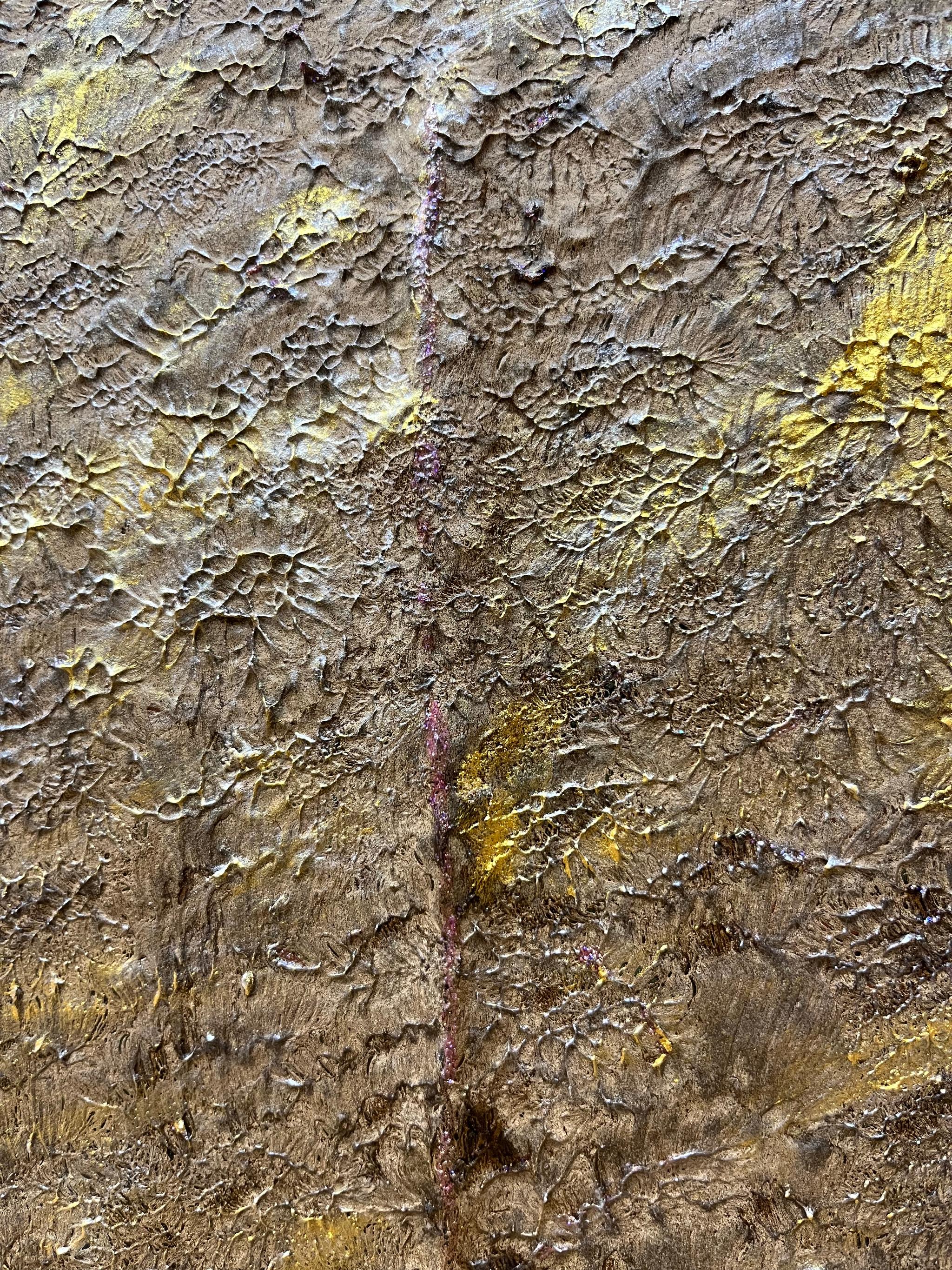 漆と樹脂のアートパネル/ vein 鉱脈　小さな作品　インテリア　リビング　エントランス　壁掛け | 6枚目