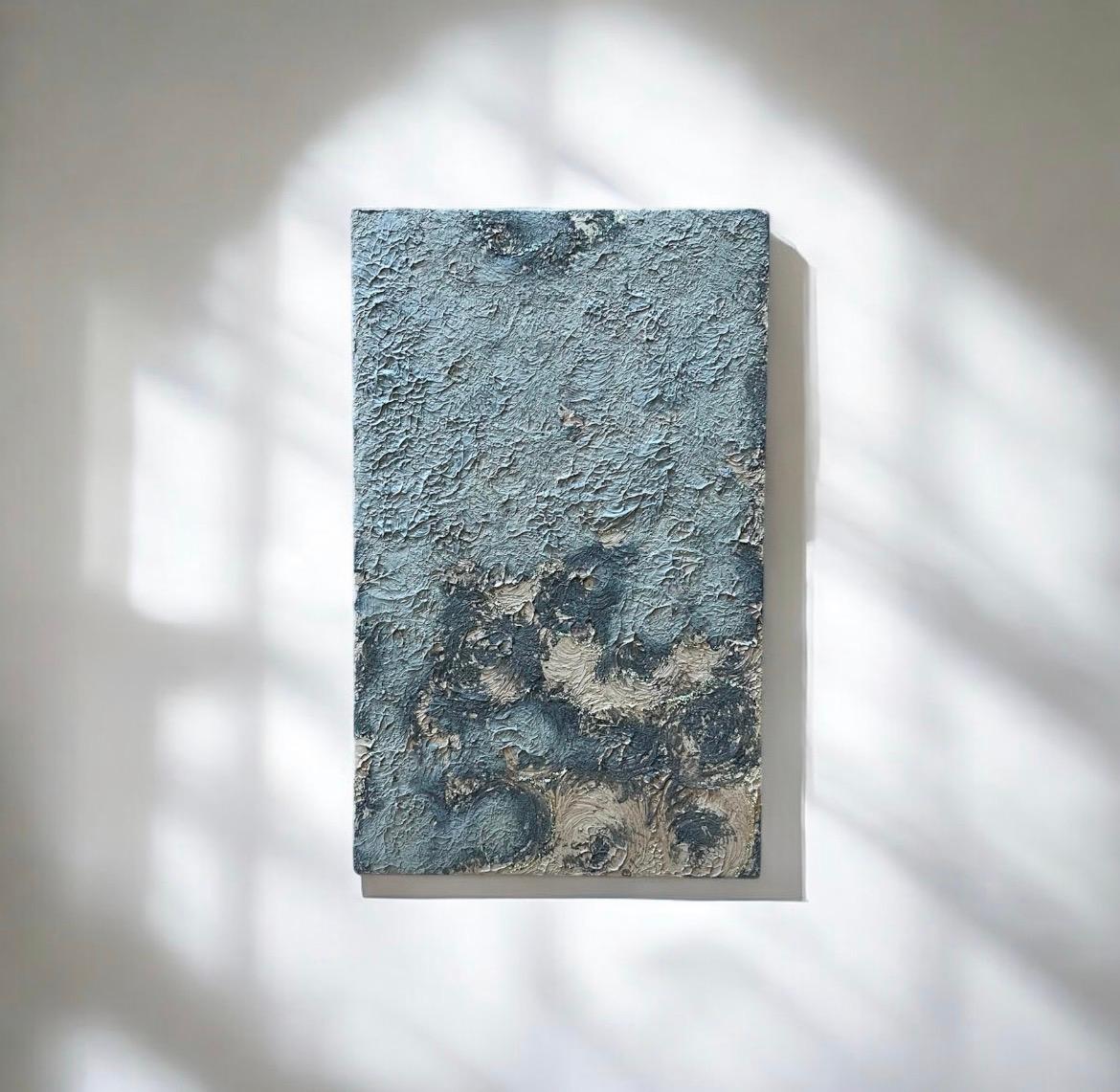 漆と樹脂のアートパネル/ vein 鉱脈　小さな作品　インテリア　リビング　エントランス　壁掛け | 3枚目