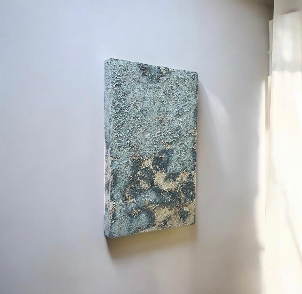 漆と樹脂のアートパネル/ vein 鉱脈　小さな作品　インテリア　リビング　エントランス　壁掛け | 4枚目