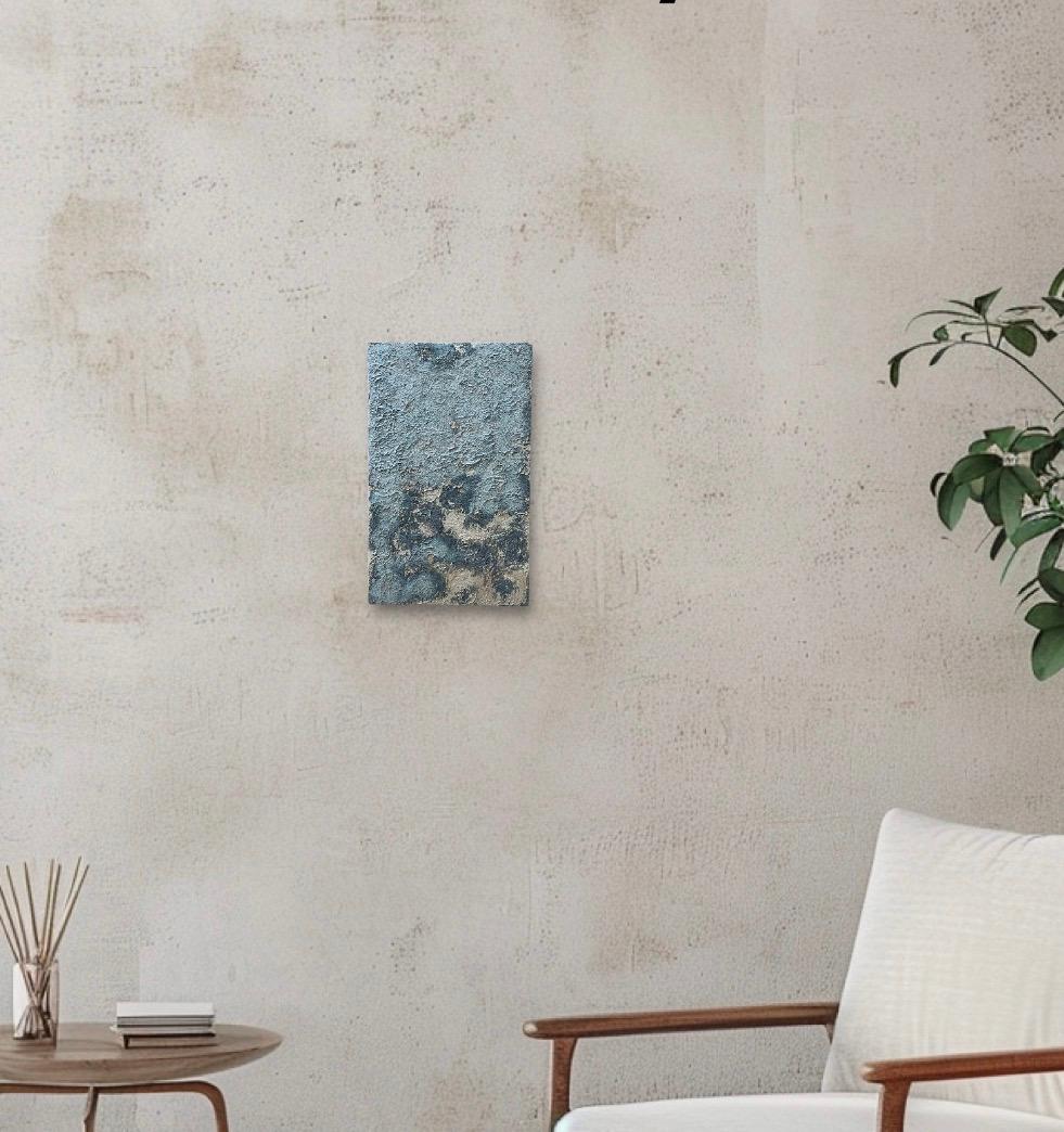 漆と樹脂のアートパネル/ vein 鉱脈　小さな作品　インテリア　リビング　エントランス　壁掛け | 5枚目