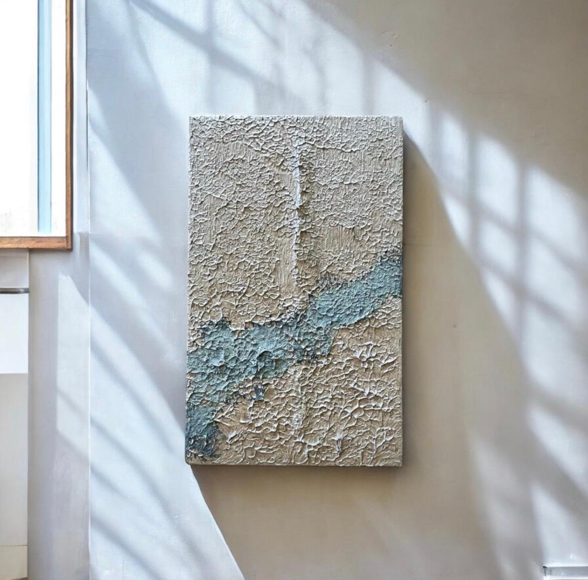 漆と樹脂のアートパネル/ vein 鉱脈　小さな作品　インテリア　リビング　エントランス　壁掛け | 3枚目