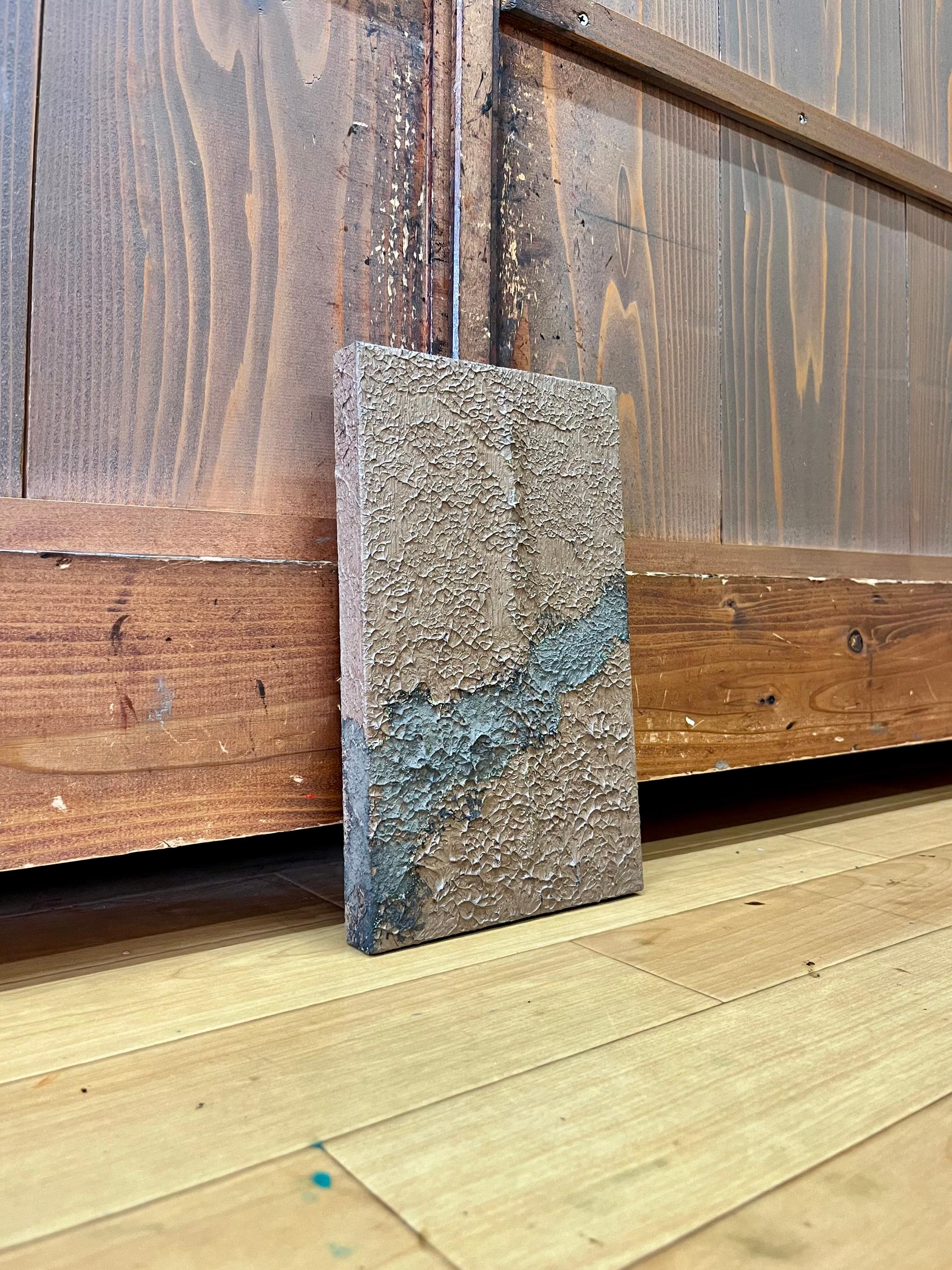 漆と樹脂のアートパネル/ vein 鉱脈　小さな作品　インテリア　リビング　エントランス　壁掛け | 8枚目