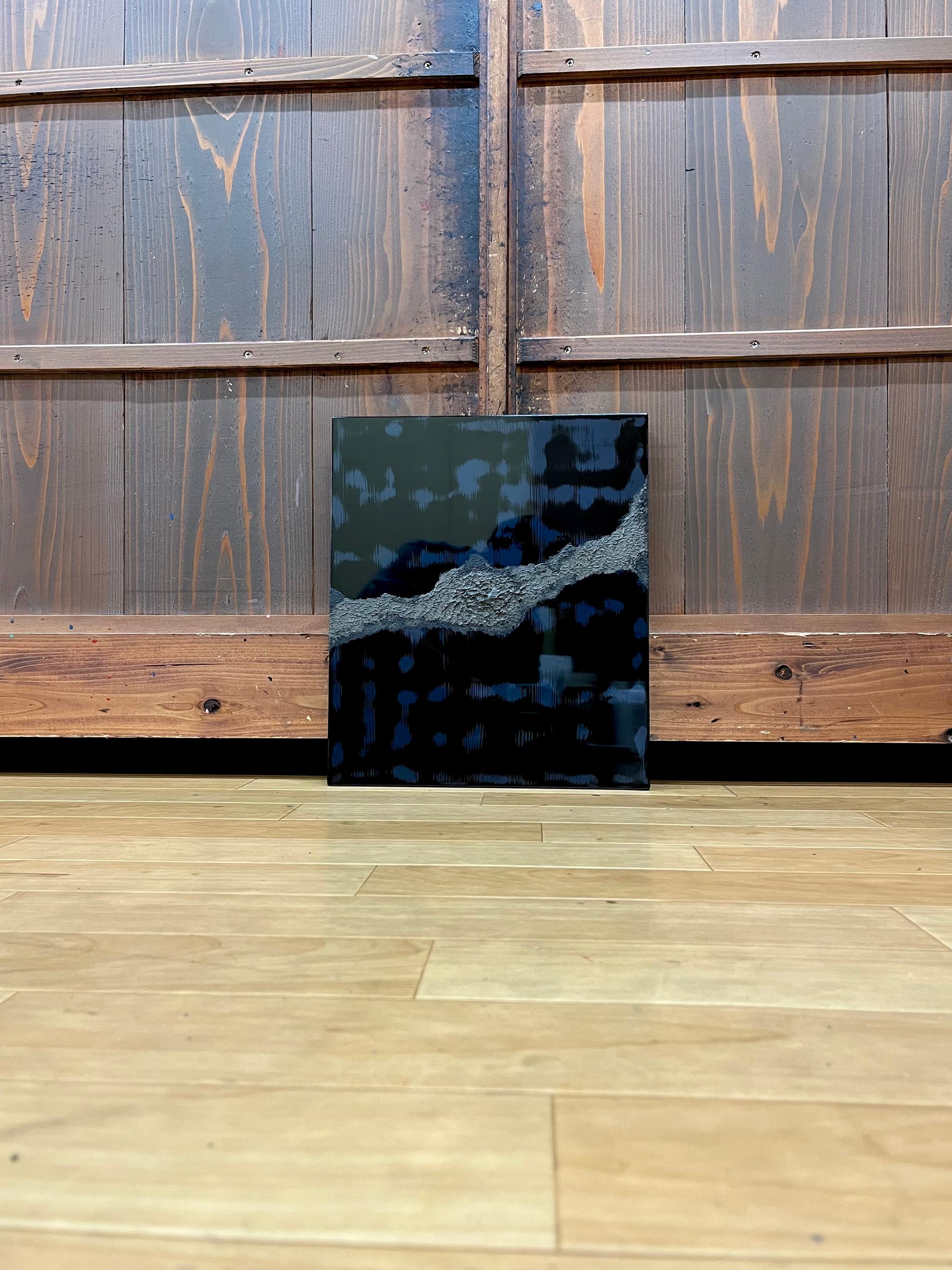 漆アートパネル/ 鏡面とテクスチャー/インテリア　エントランス　リビング | 10枚目