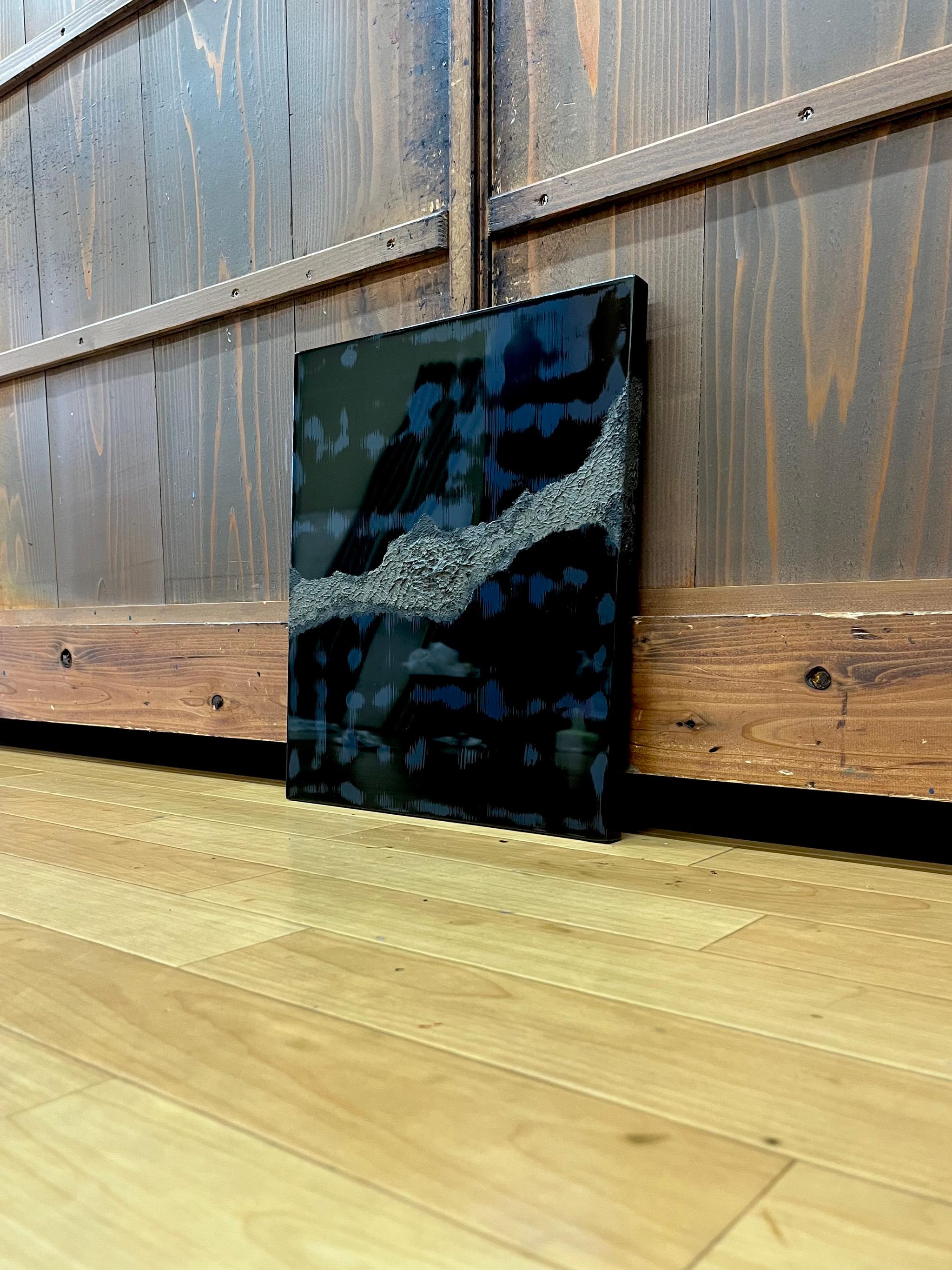 漆アートパネル/ 鏡面とテクスチャー/インテリア　エントランス　リビング | 11枚目