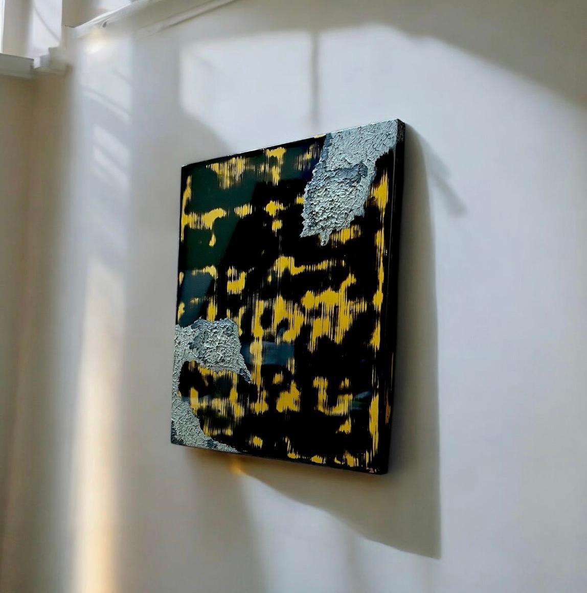 漆アートパネル/ 鏡面とテクスチャー/インテリア　エントランス　リビング | 5枚目