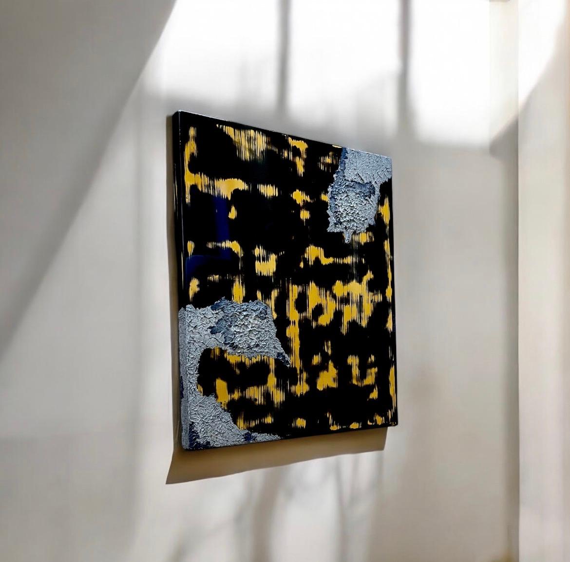 漆アートパネル/ 鏡面とテクスチャー/インテリア　エントランス　リビング | 6枚目