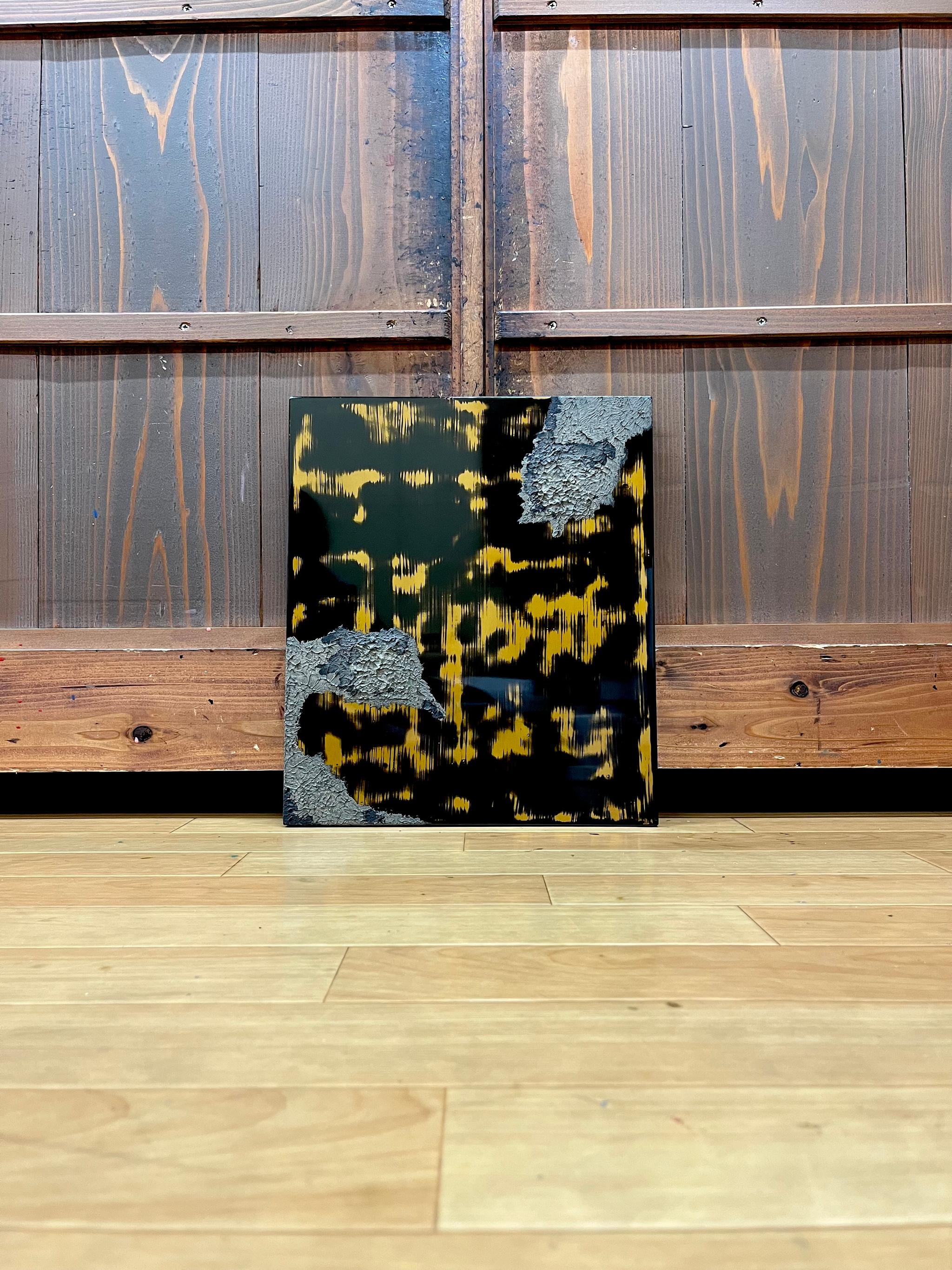 漆アートパネル/ 鏡面とテクスチャー/インテリア　エントランス　リビング | 9枚目