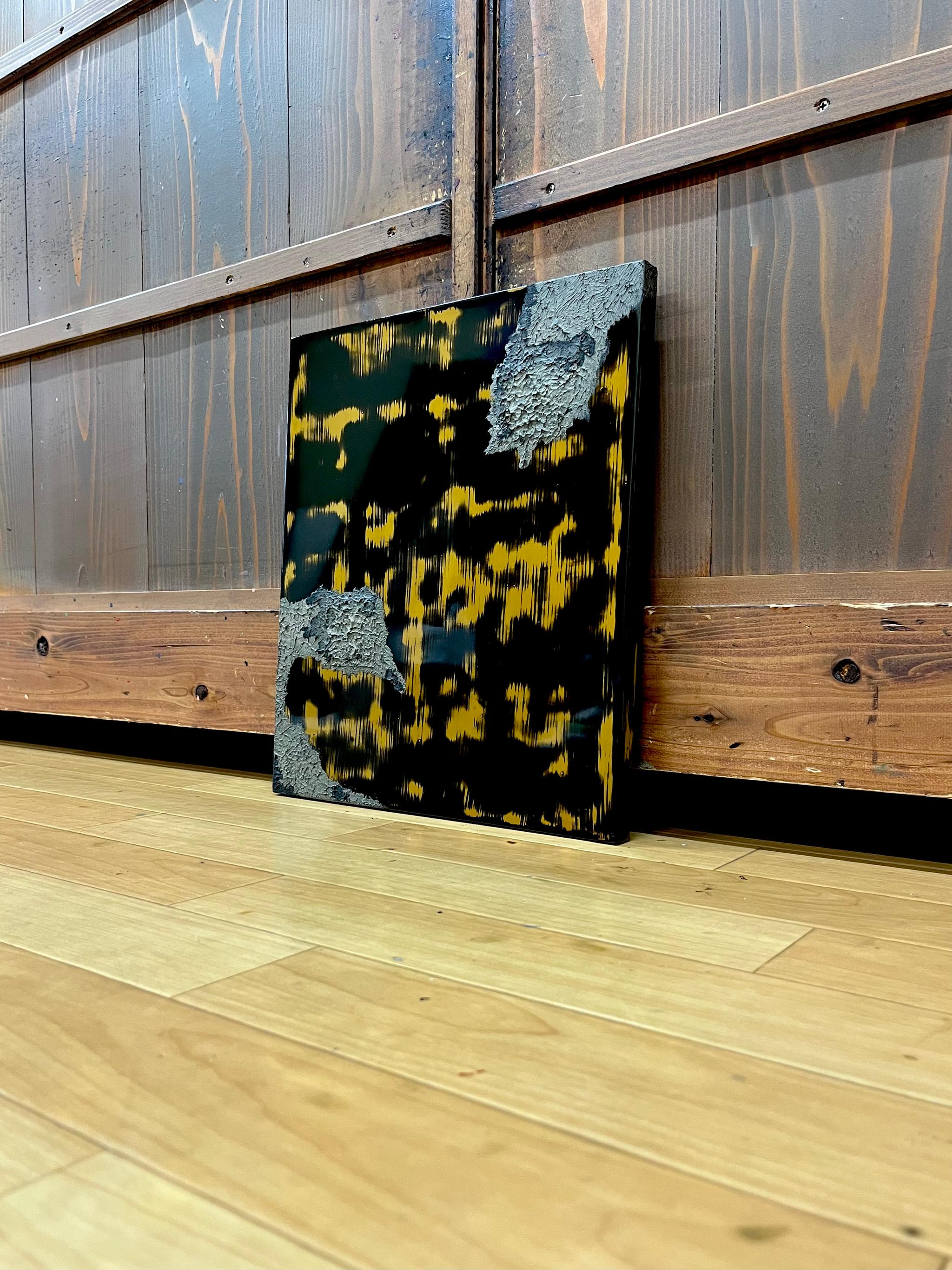 漆アートパネル/ 鏡面とテクスチャー/インテリア　エントランス　リビング | 11枚目