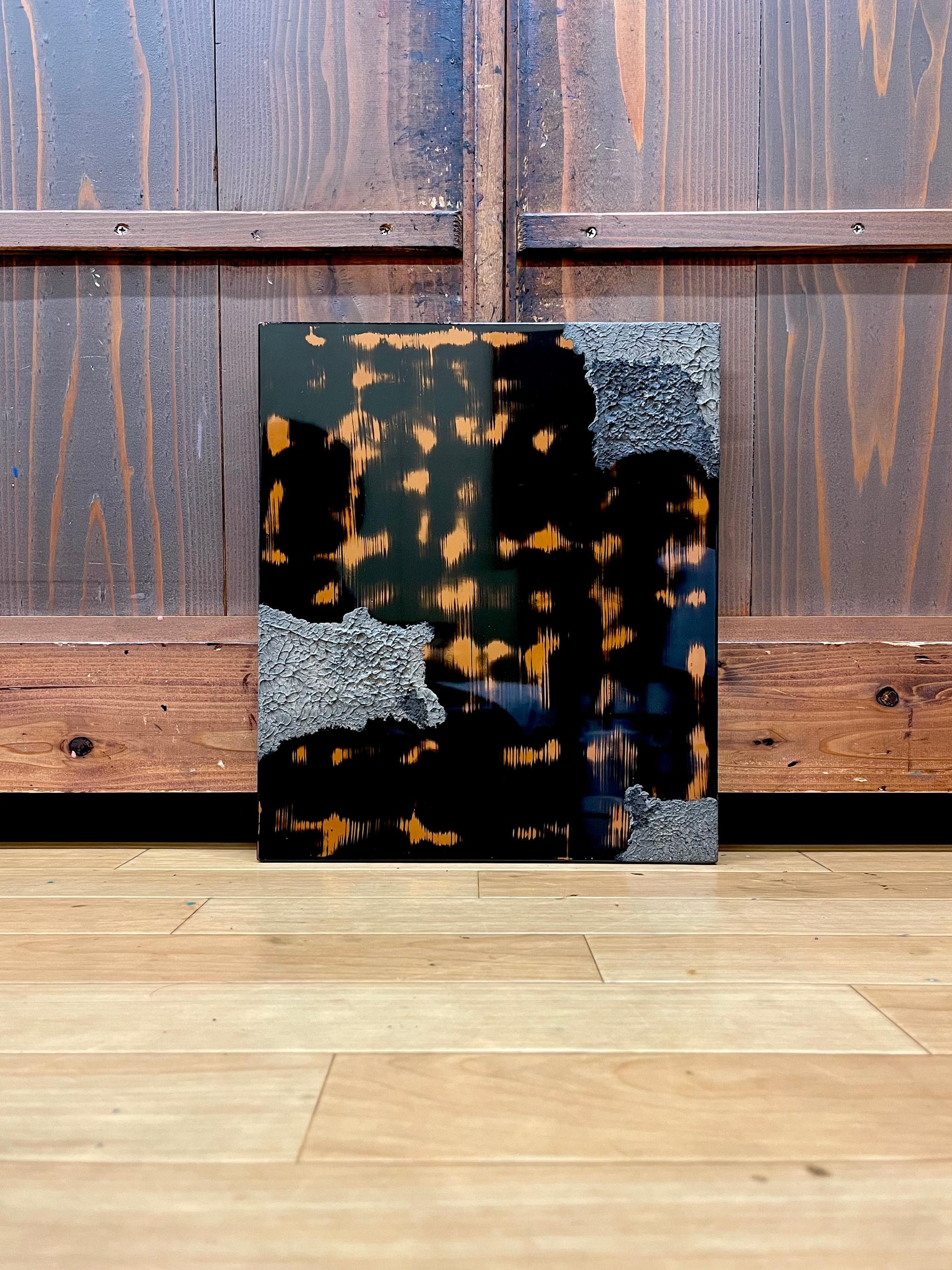 漆アートパネル/ 鏡面とテクスチャー/インテリア　エントランス　リビング | 10枚目