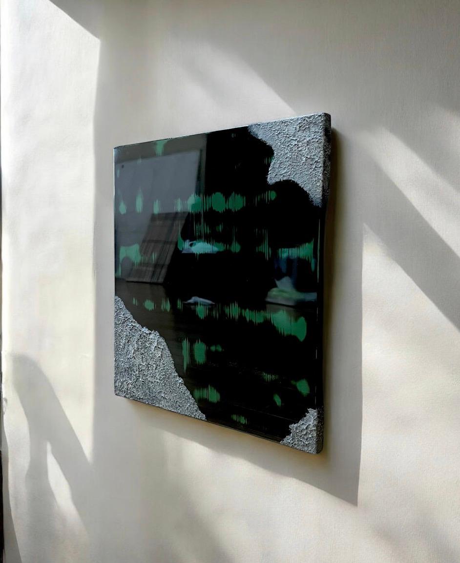 漆アートパネル/ 鏡面とテクスチャー/インテリア　エントランス　リビング | 10枚目