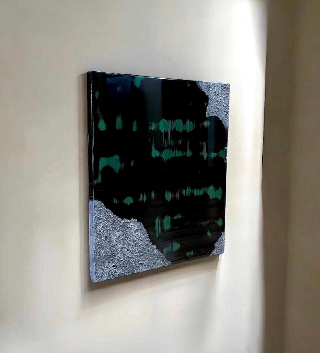 漆アートパネル/ 鏡面とテクスチャー/インテリア　エントランス　リビング | 11枚目