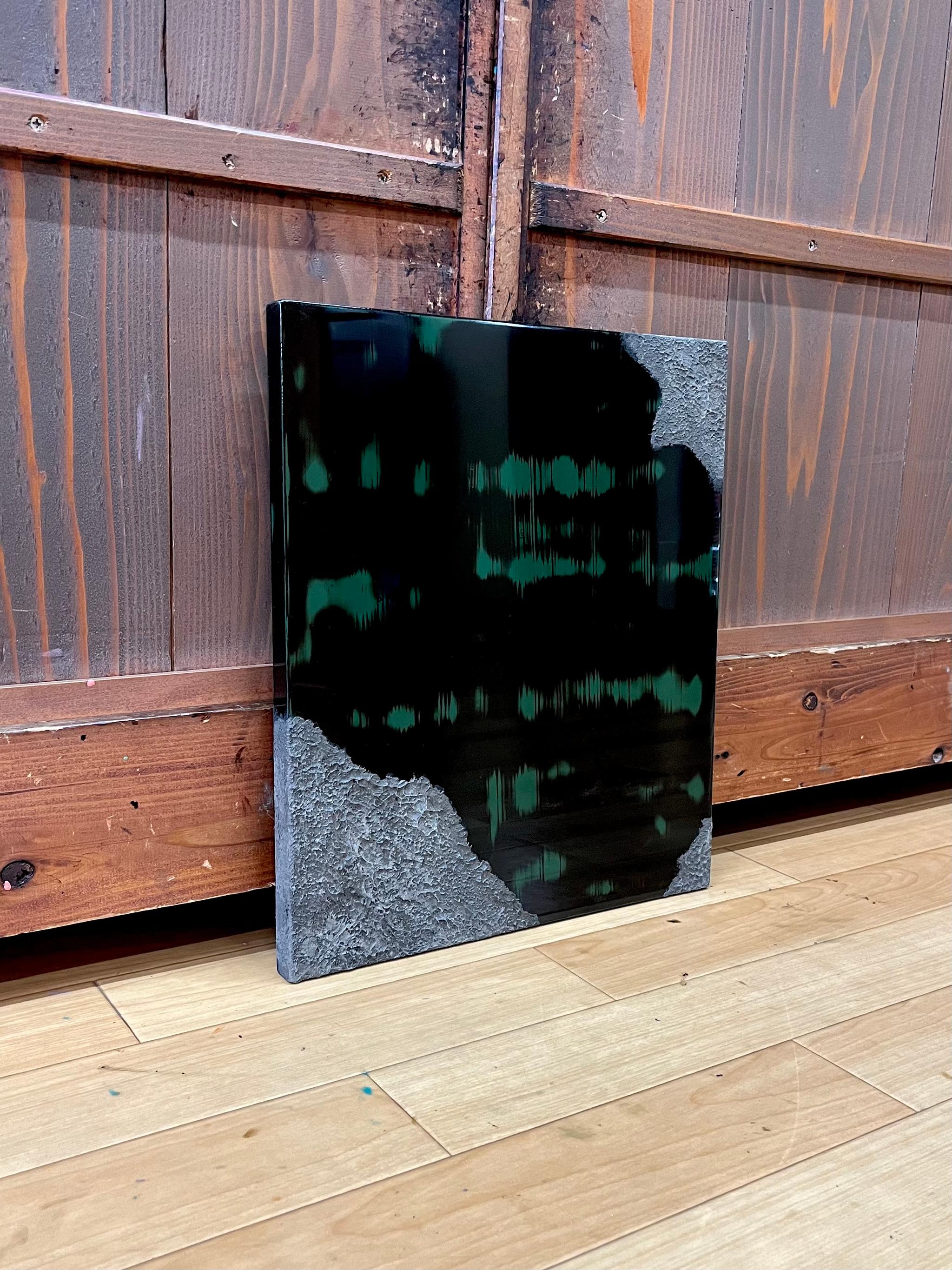 漆アートパネル/ 鏡面とテクスチャー/インテリア　エントランス　リビング | 12枚目