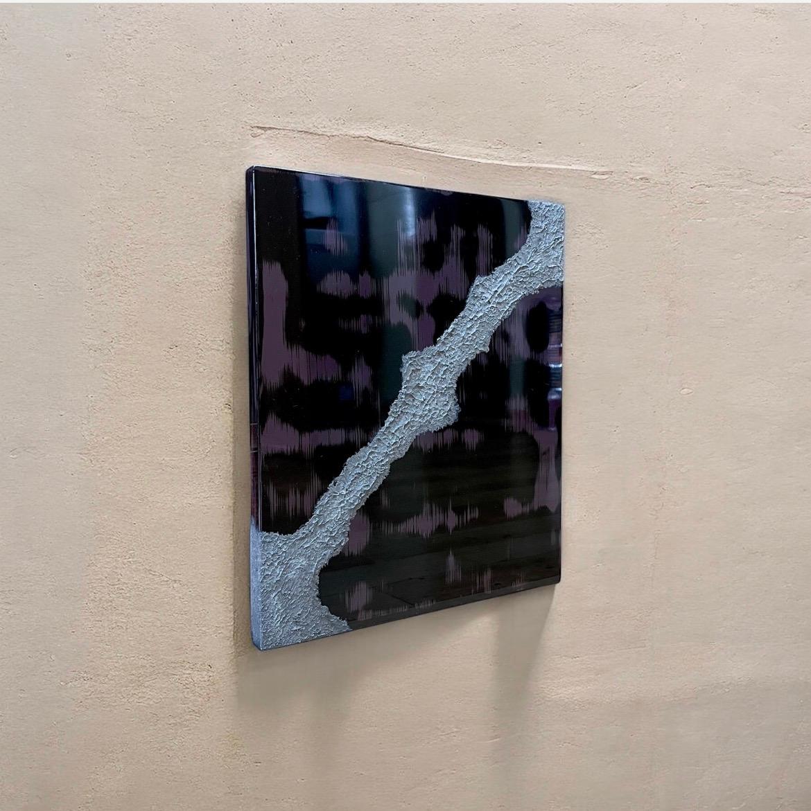 漆アートパネル/ 鏡面とテクスチャー/インテリア　エントランス　リビング | 12枚目