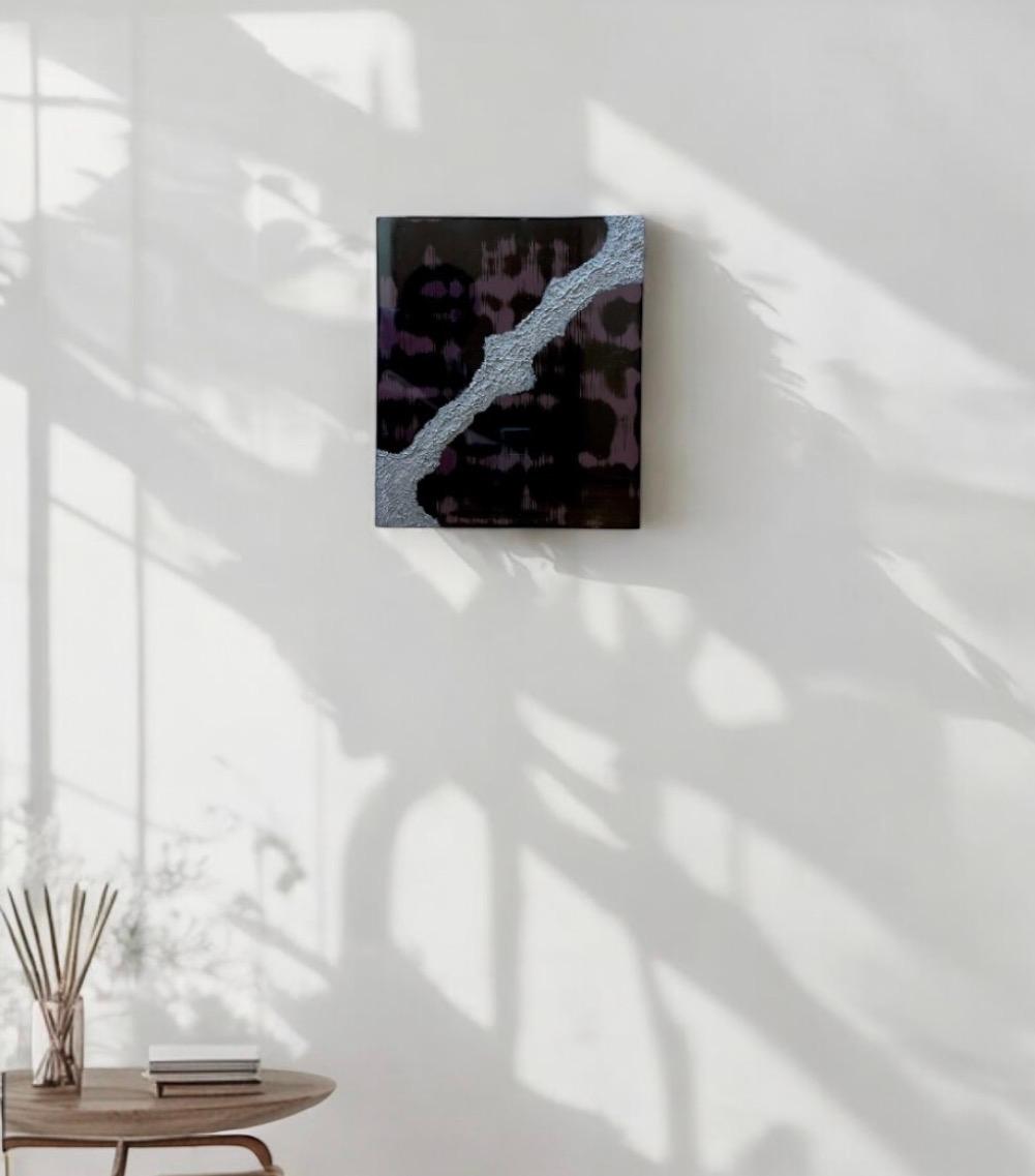 漆アートパネル/ 鏡面とテクスチャー/インテリア　エントランス　リビング | 11枚目