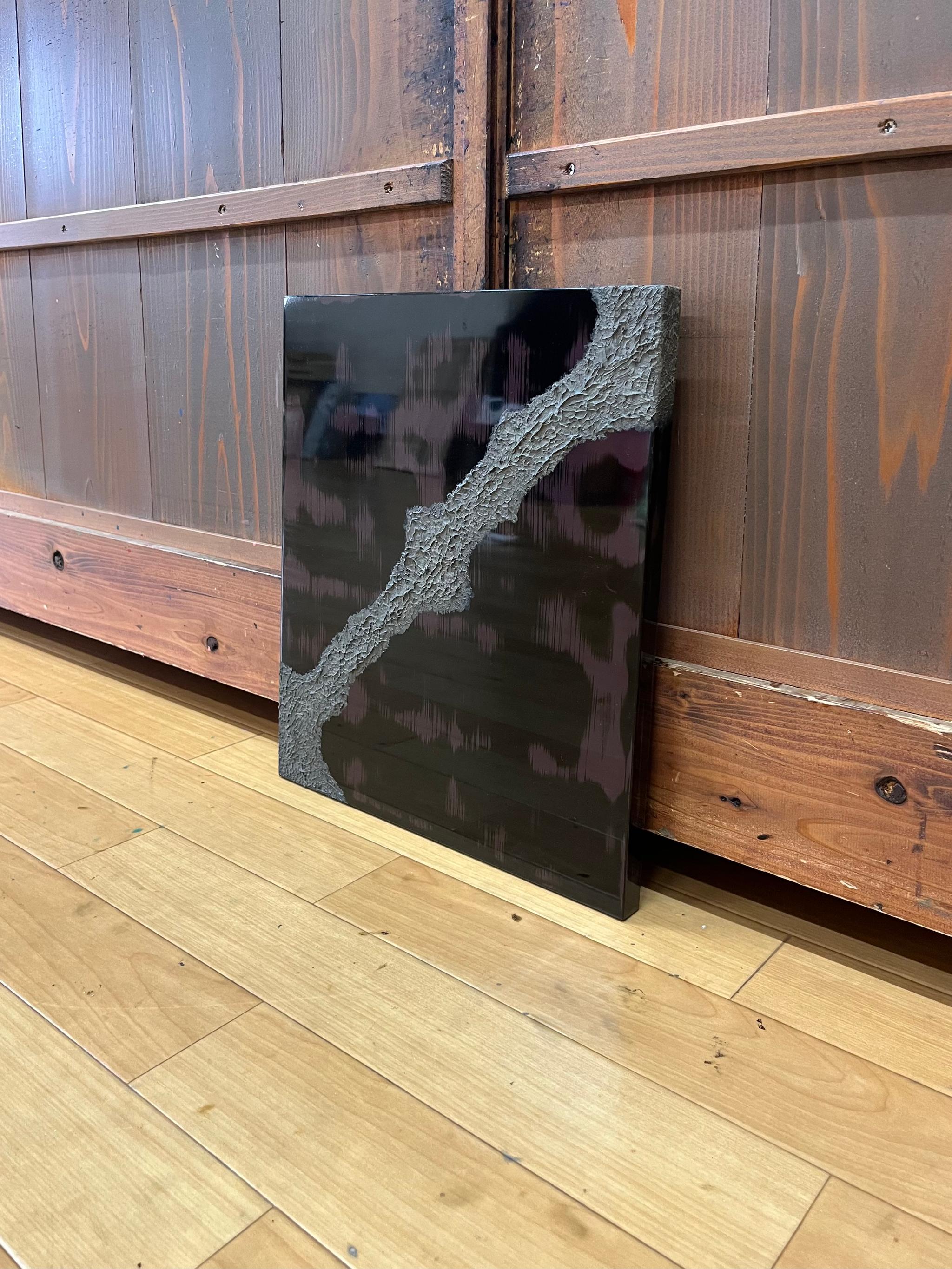 漆アートパネル/ 鏡面とテクスチャー/インテリア　エントランス　リビング | 15枚目