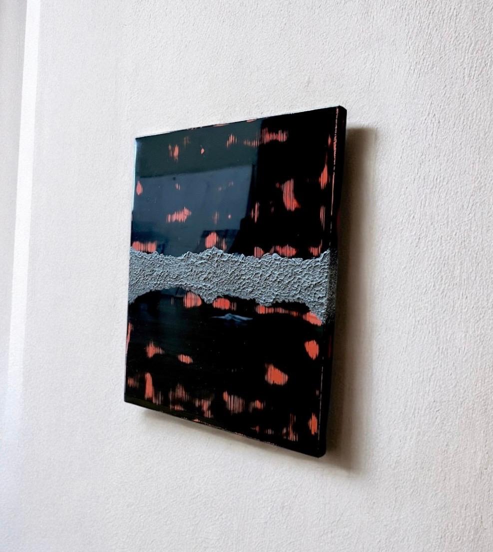 漆アートパネル/ 鏡面とテクスチャー/インテリア　エントランス　リビング | 13枚目