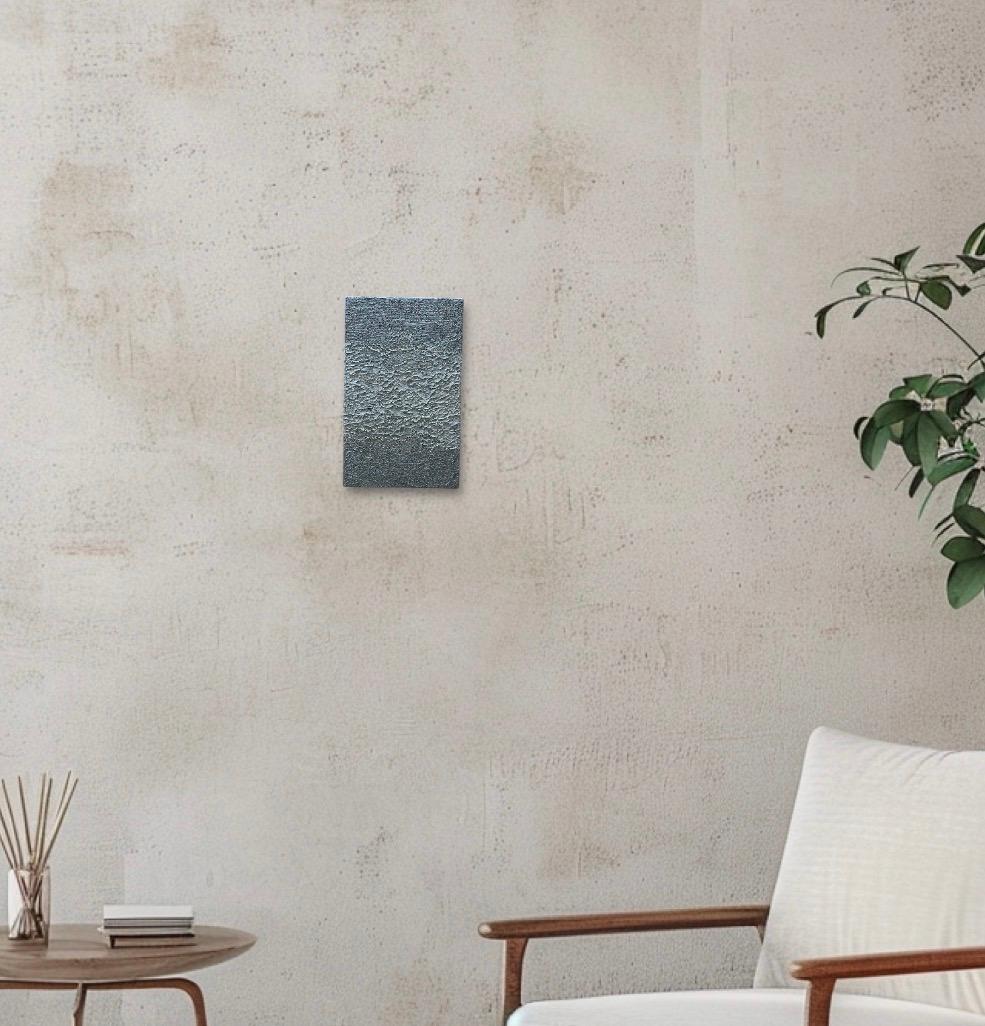 漆と樹脂のアートパネル/ vein 鉱脈　小さな作品　インテリア　リビング　エントランス　壁掛け | 3枚目