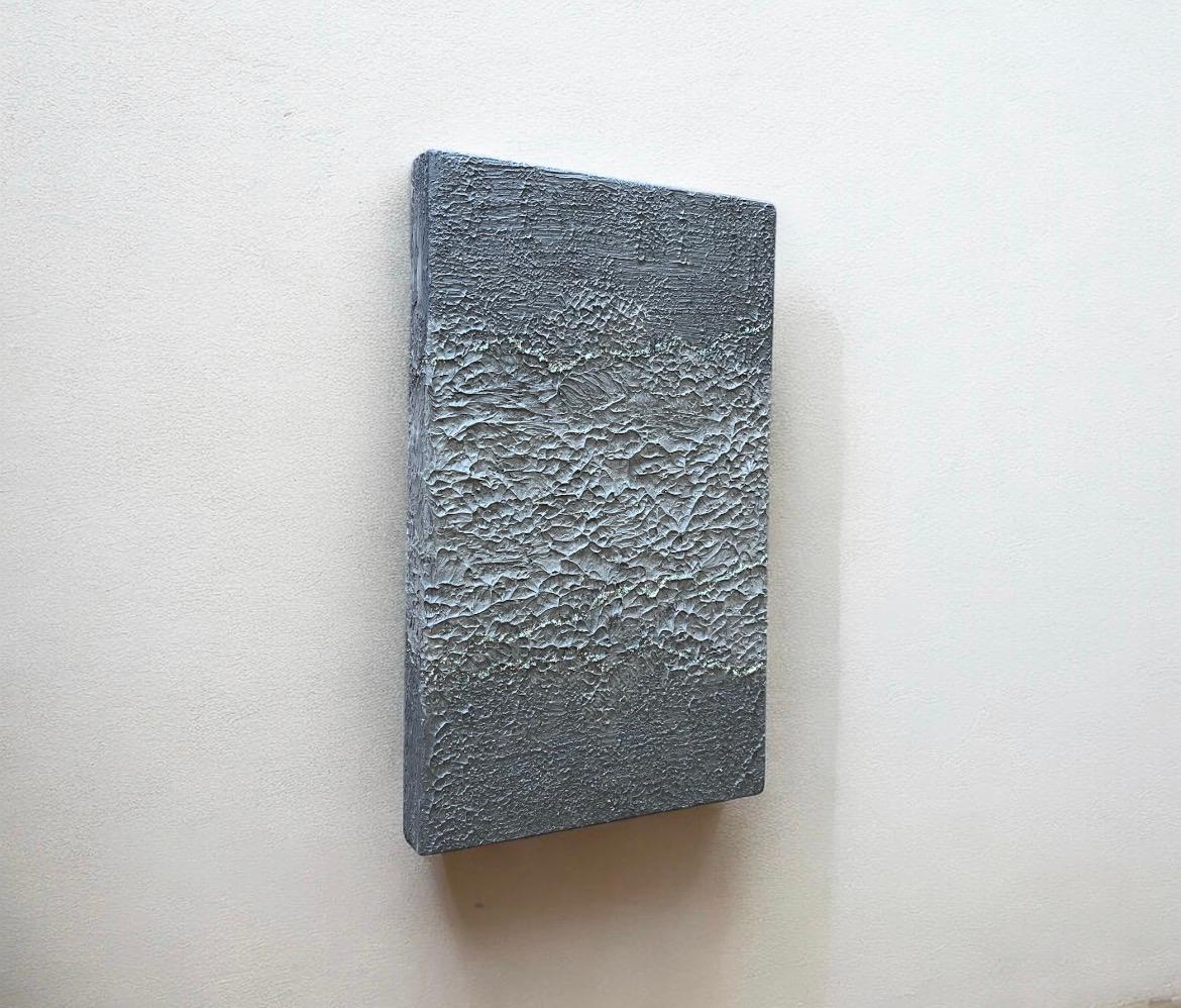 漆と樹脂のアートパネル/ vein 鉱脈　小さな作品　インテリア　リビング　エントランス　壁掛け | 5枚目