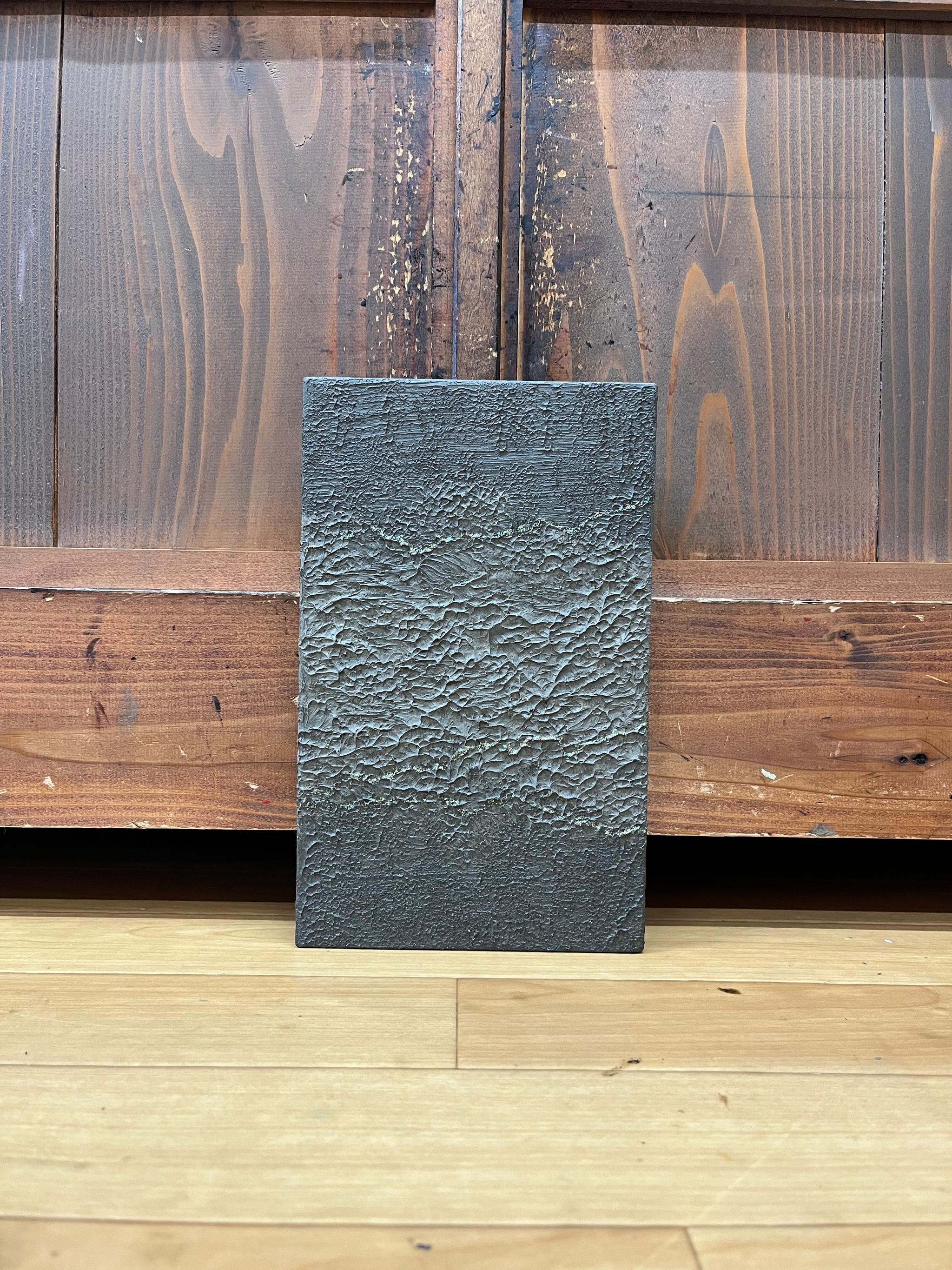 漆と樹脂のアートパネル/ vein 鉱脈　小さな作品　インテリア　リビング　エントランス　壁掛け | 8枚目