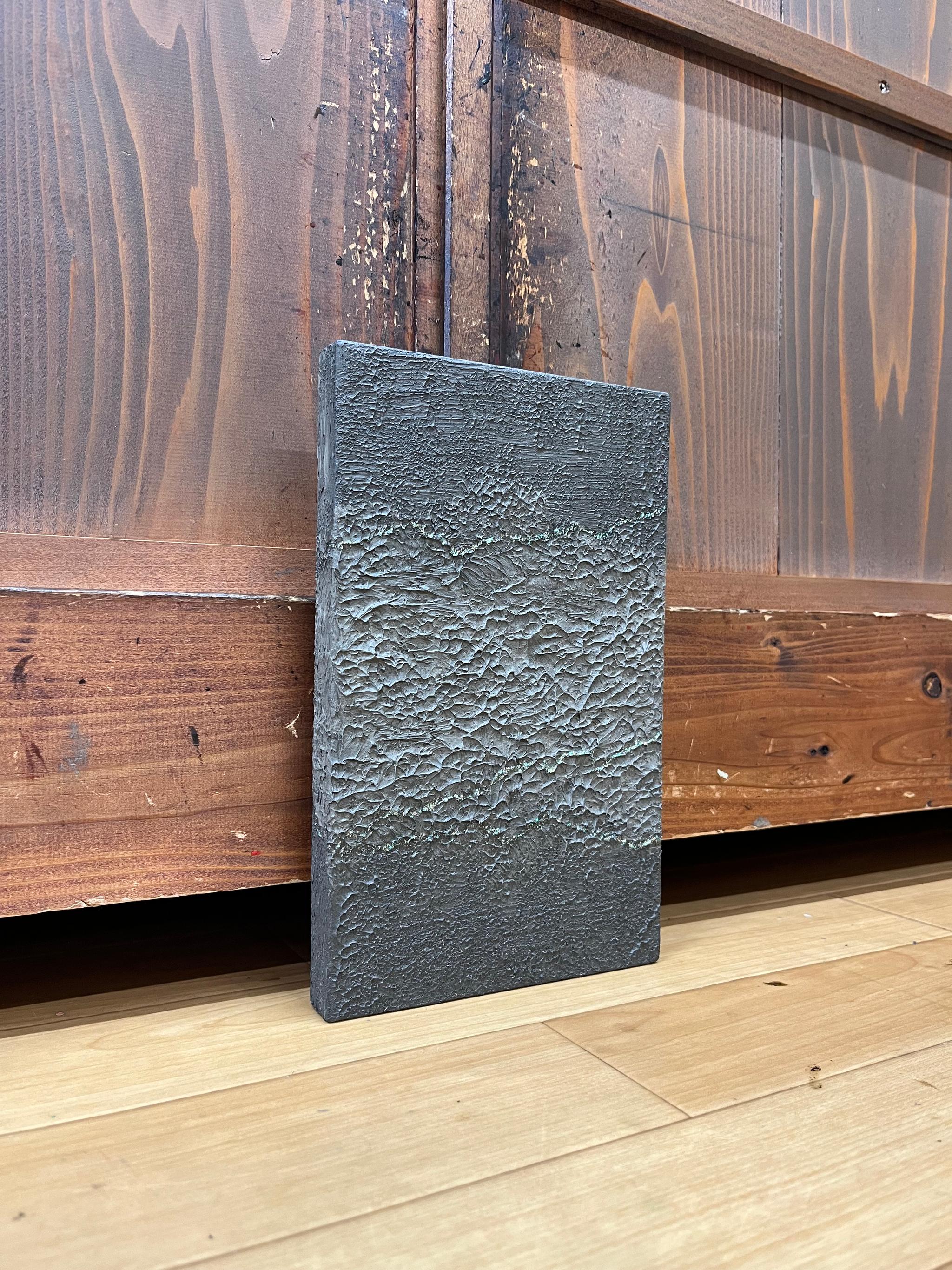 漆と樹脂のアートパネル/ vein 鉱脈　小さな作品　インテリア　リビング　エントランス　壁掛け | 11枚目
